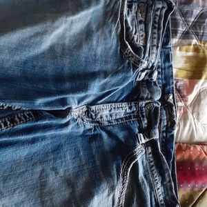 Mens Silver jeans
